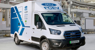 Ford testa E-Transit elétrica com células de combustível de hidrogênio