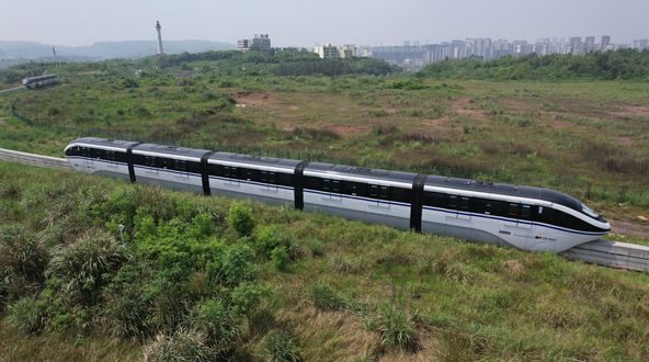 China entrega primeiro trem da linha 17-Ouro