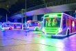 Prefeitura organiza passeio gratuito em ônibus iluminados