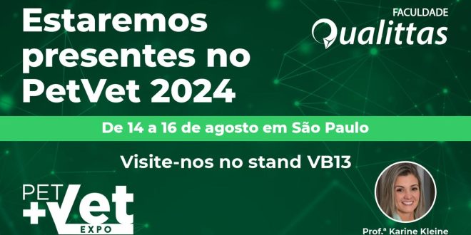 Qualittas confirma presença no Congresso PetVet 2024