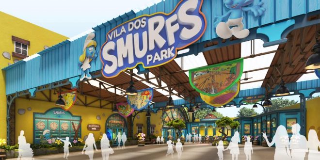 Saúde ganhará o primeiro Parque dos Smurfs da América Latina